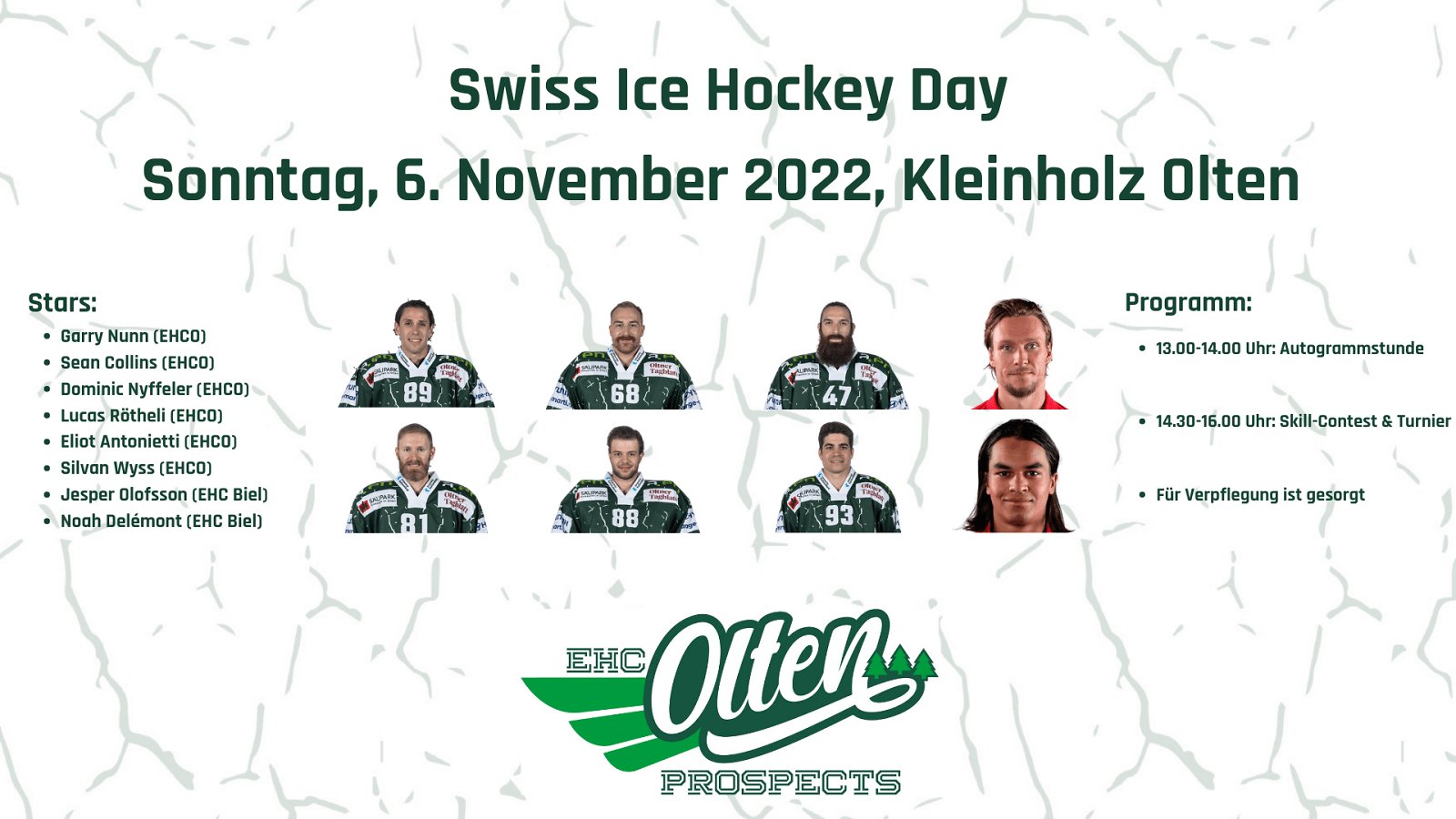 Tolles Programm am Swiss Ice Hockey Day