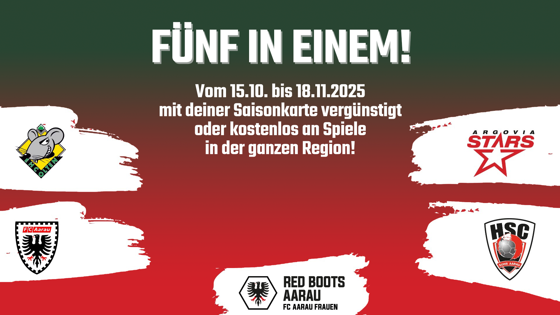 Aktion «Saisonkarte für die ganze Region»