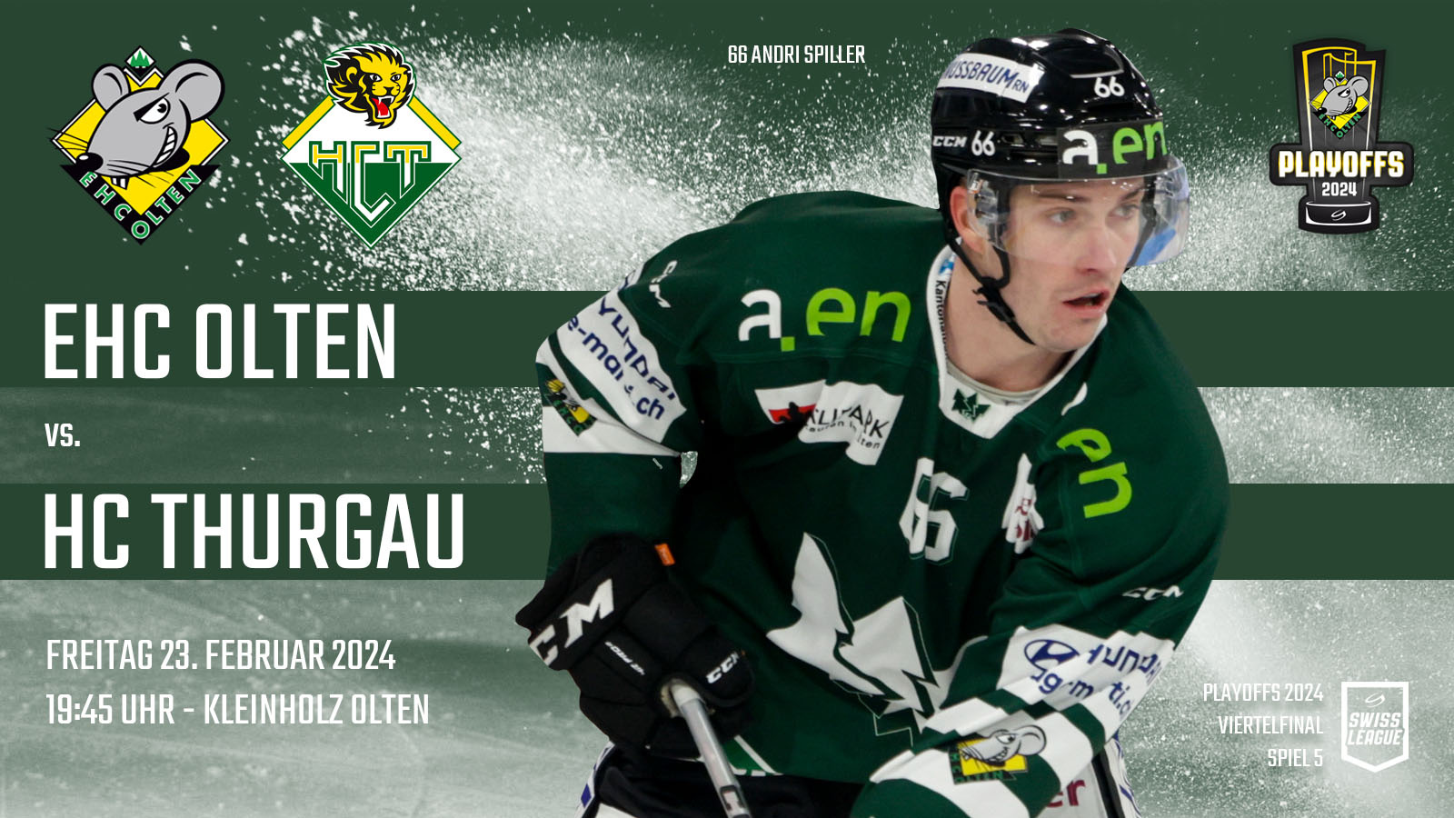 Wer holt den ersten Matchpuck?