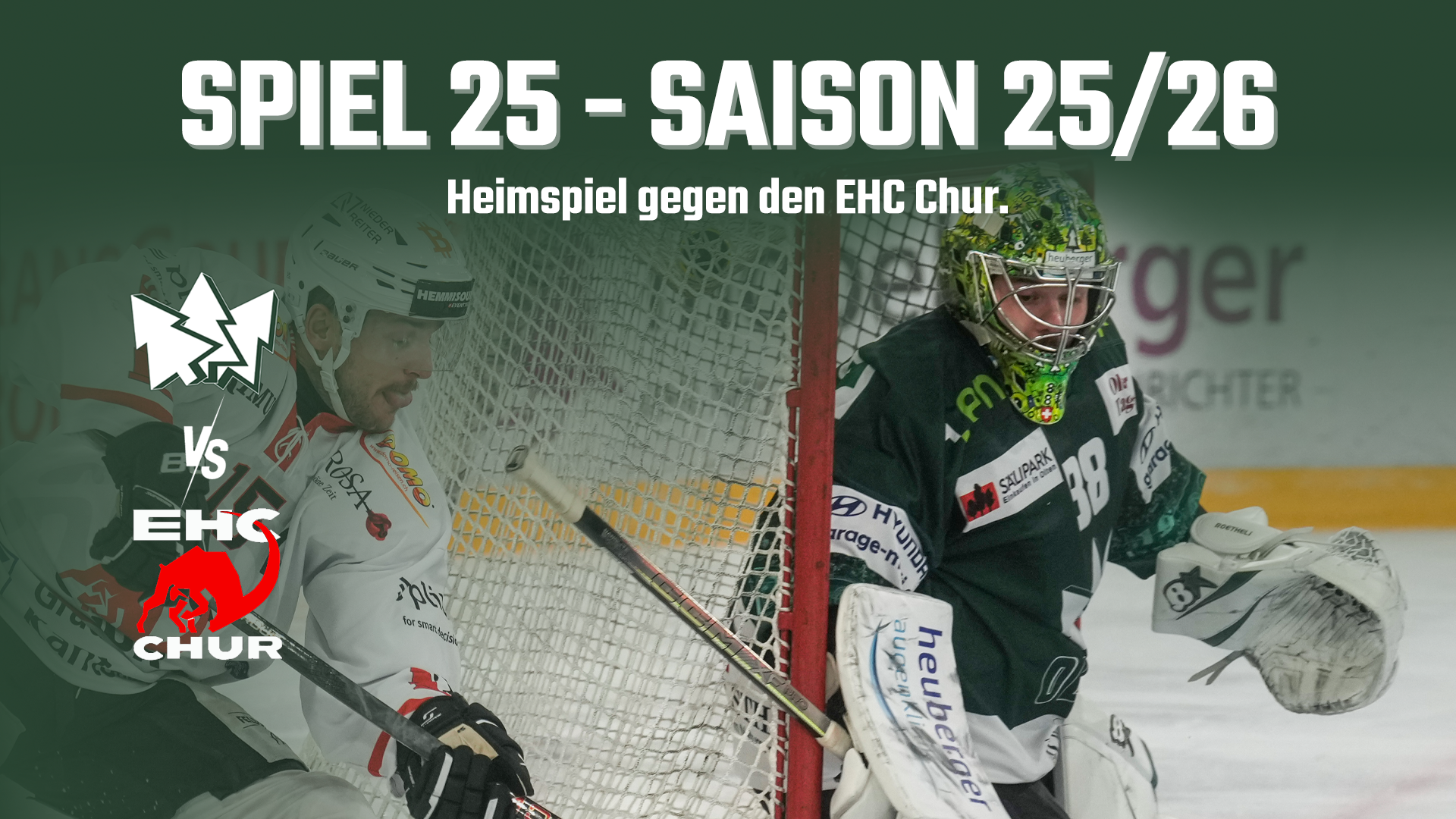 Der EHC Chur kommt am 1. Advent ins Kleinholz