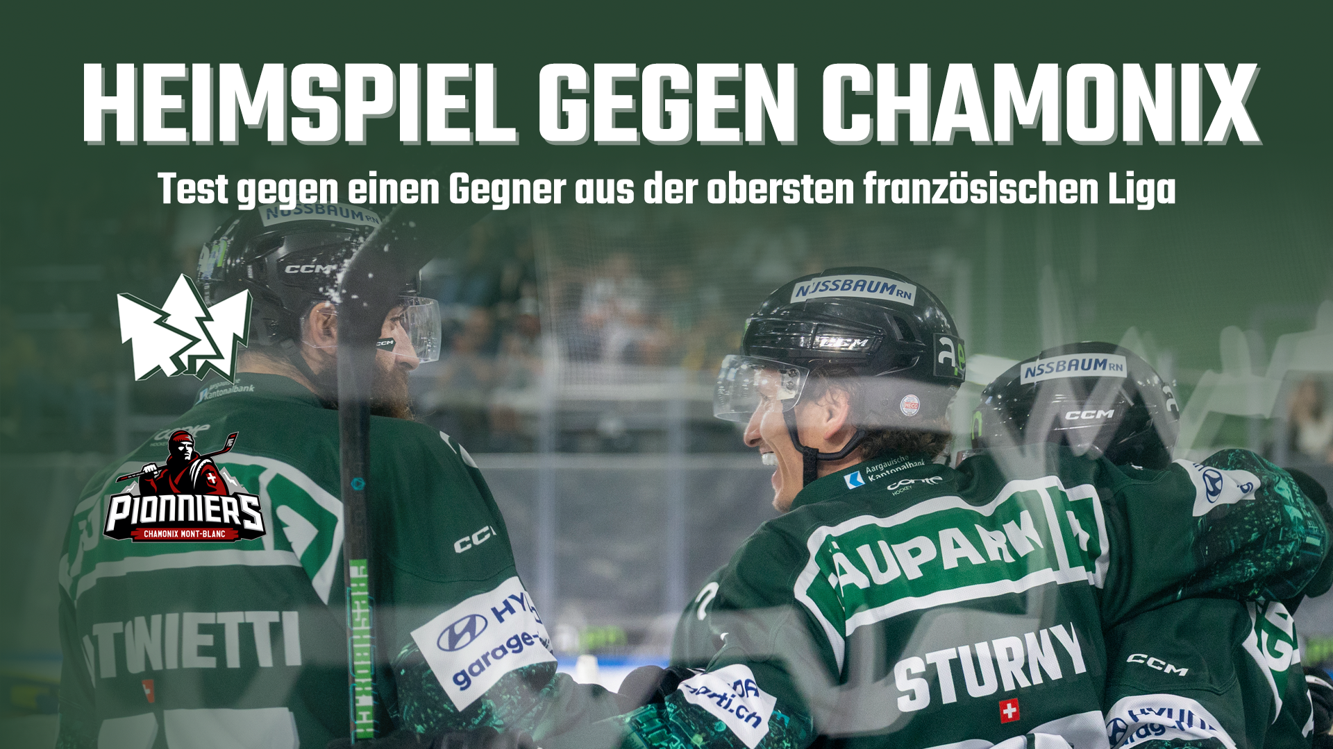 Heute empfangen wir die Pionniers aus Chamonix