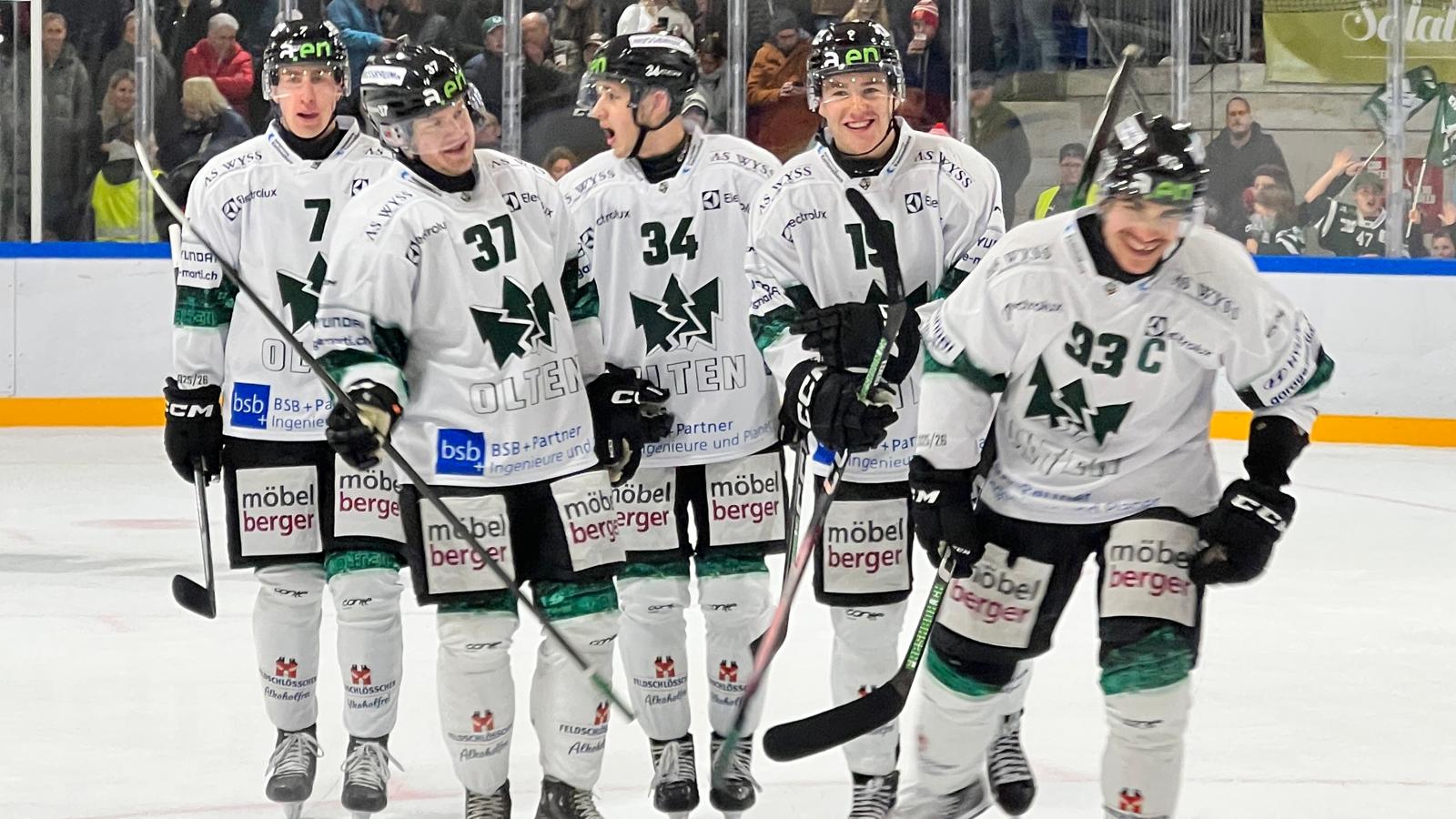 Olten gewinnt die erste Runde im Cup mit 10:1