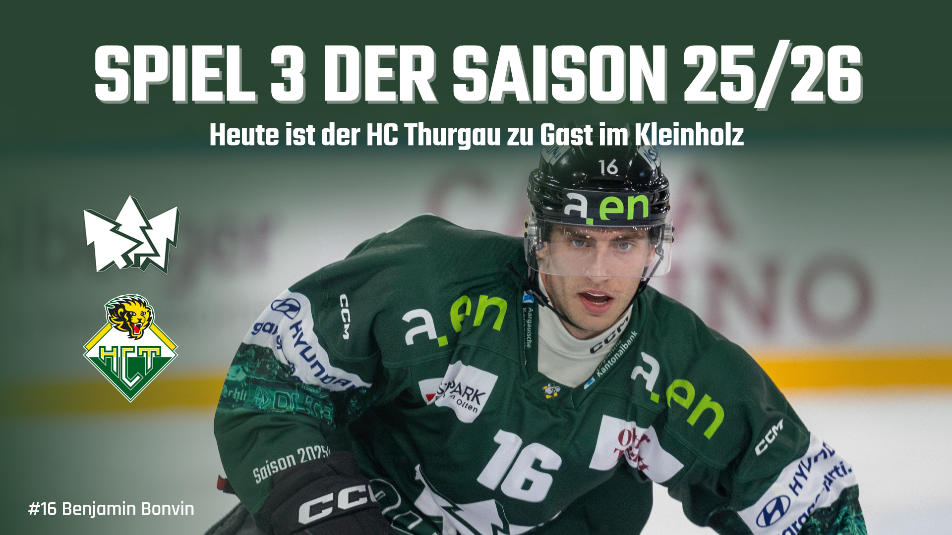 Heimspiel gegen den HC Thurgau