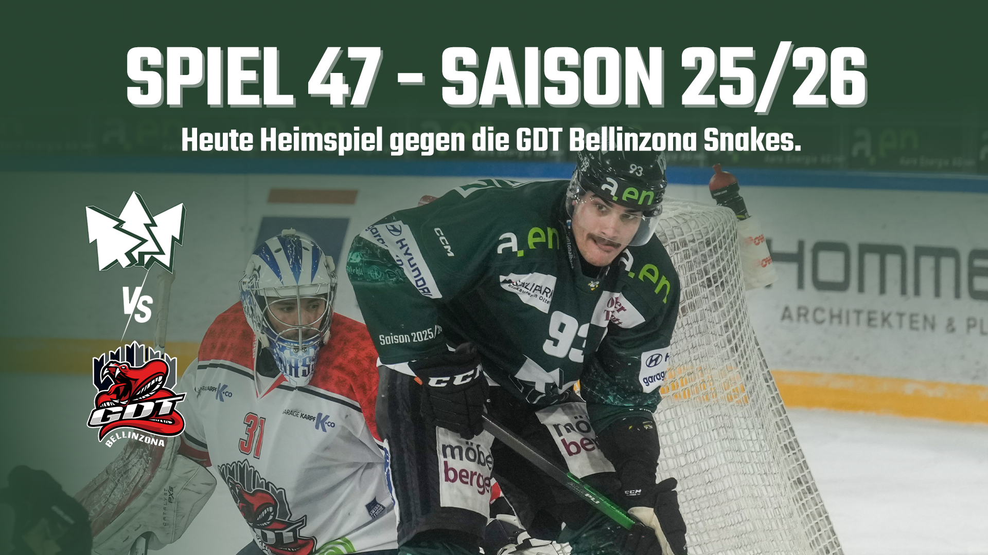 Die Bellinzona Snakes zu Gast im Kleinholz