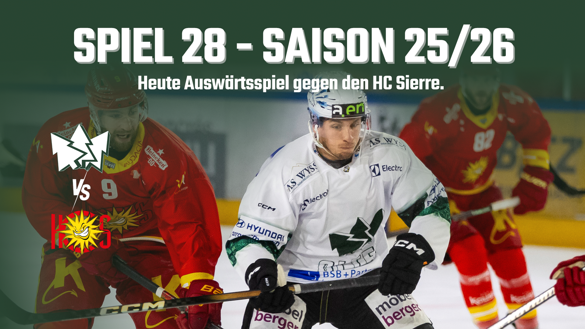 Der EHC Olten fordert heute formstarkes Sierre heraus