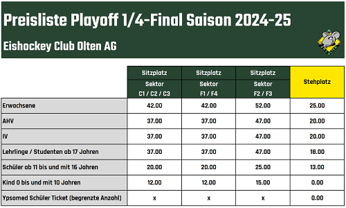 ticketpreise playoffs 2025 viertelfinal ticketpreise playoffs 2025 viertelfinal