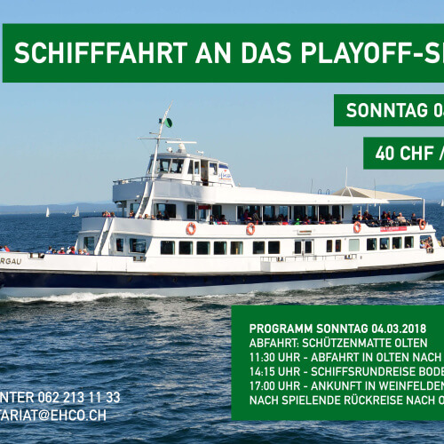 Schiffahrt Playoff Spiel 4