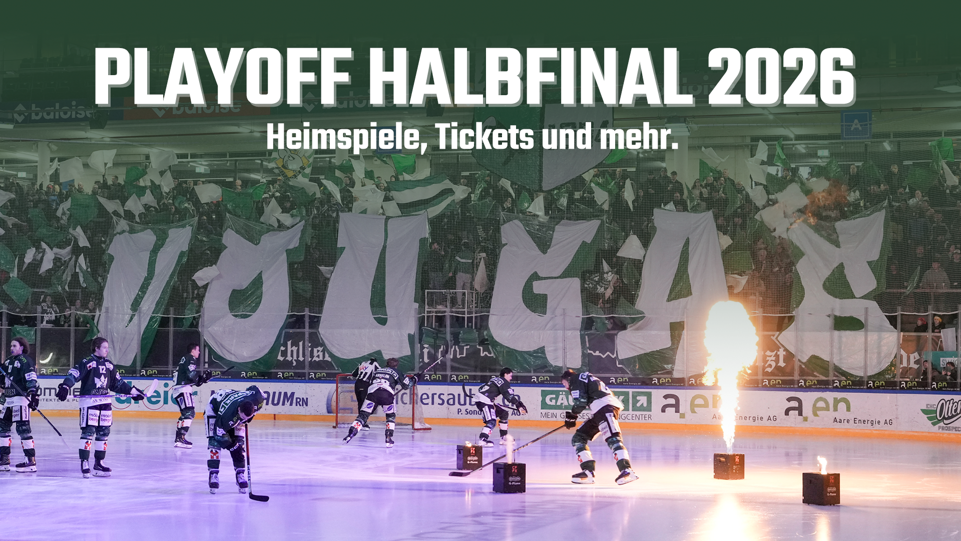 Playoff Halbfinal 2026: Heimspiele, Tickets und mehr