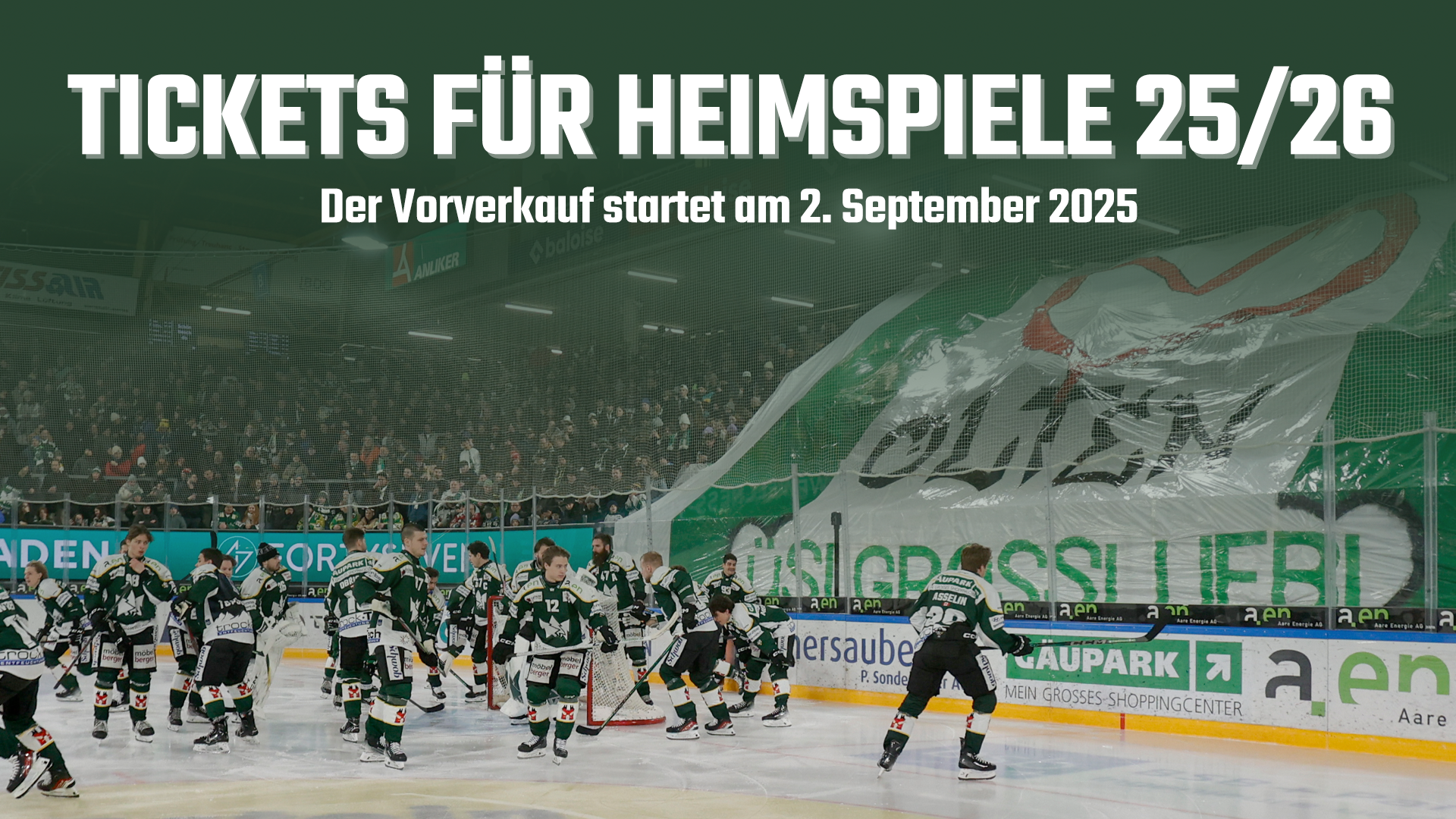 Tickets für die Heimspiele 2025/26