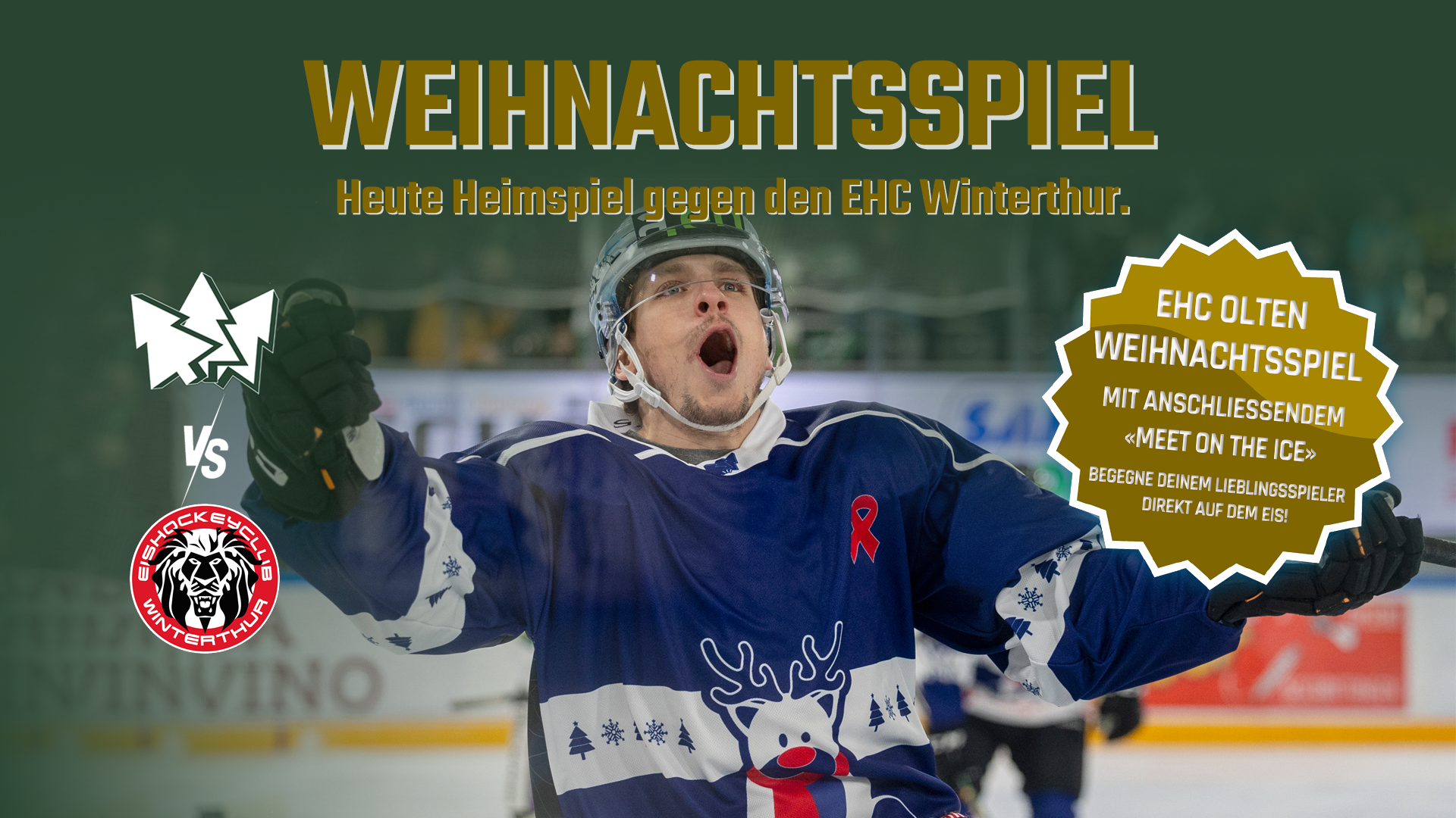 Christmas Game im Kleinholz mit anschliessendem «meet on the ice»