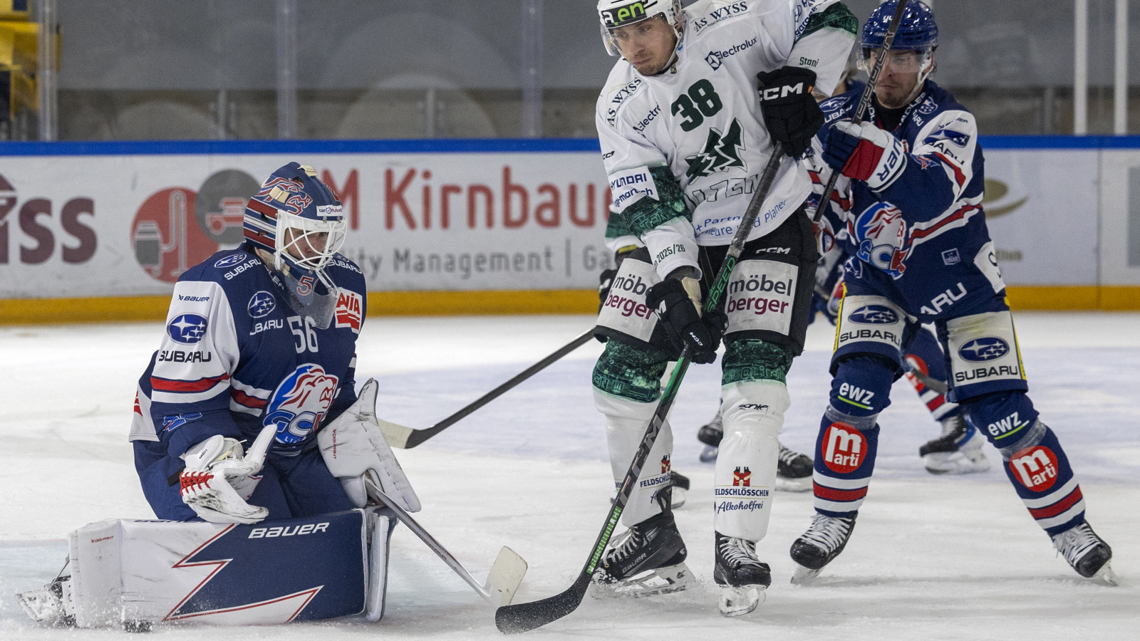 Der EHC Olten verliert gegen die GCK Lions mit 0:2
