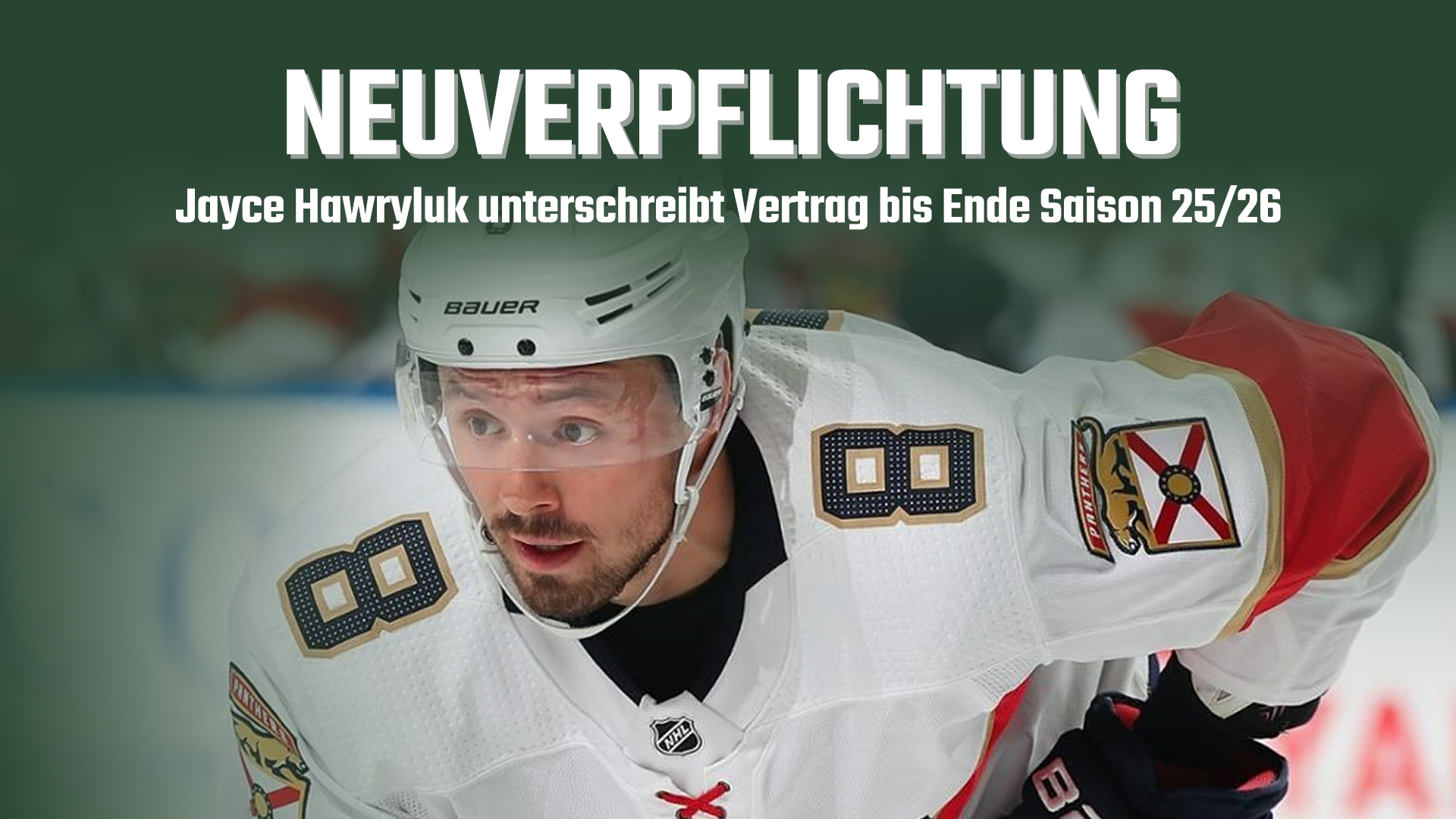 Der EHC Olten verpflichtet Jayce Hawryluk als zweiten Import