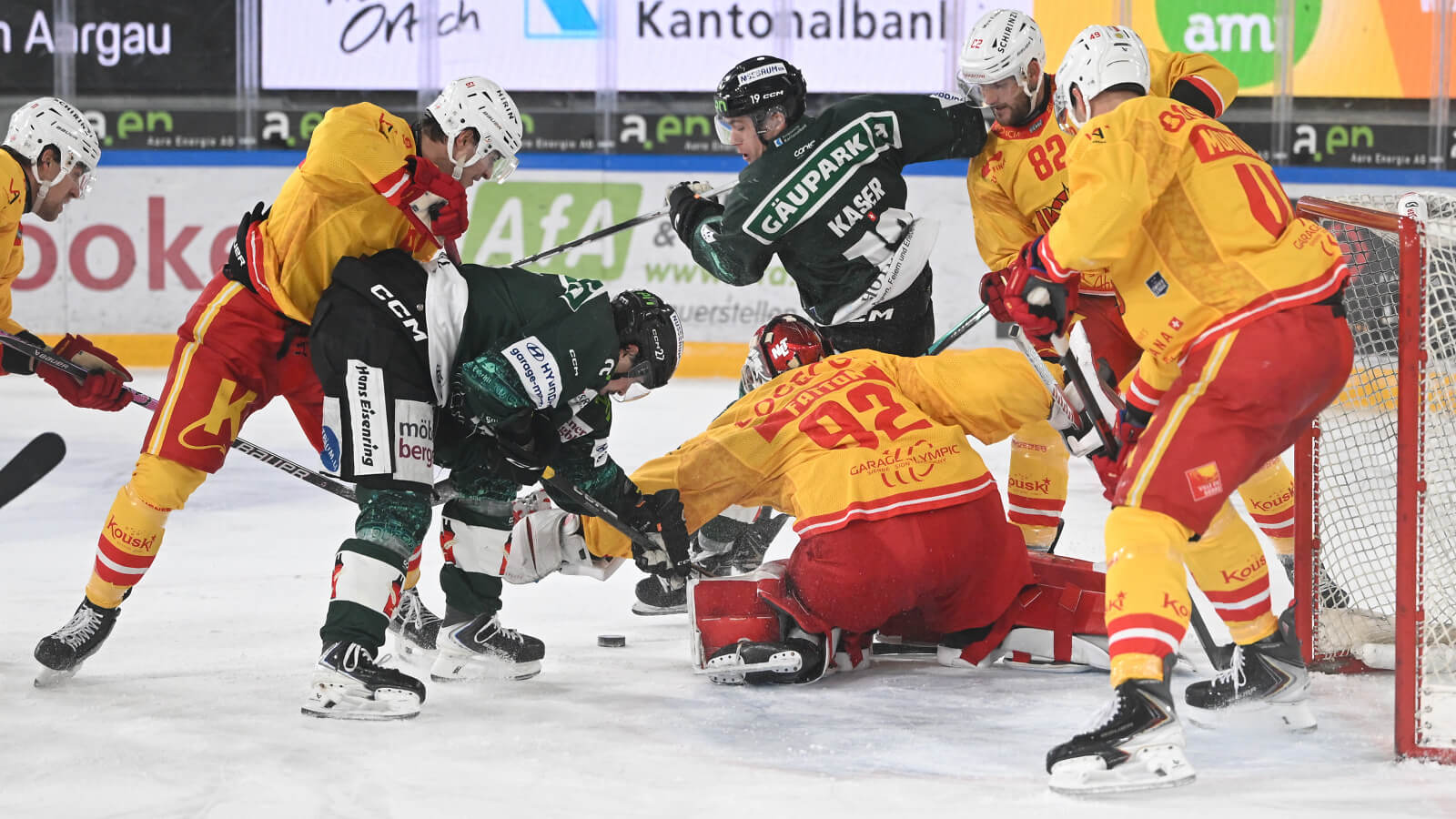 Der EHC Olten unterliegt dem HC Sierre mit 1:5