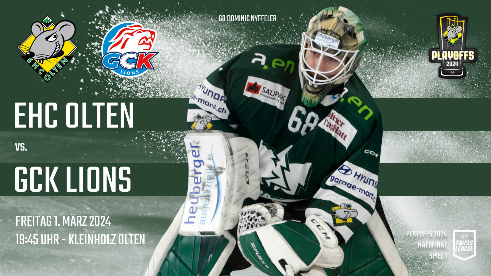 Start in eine spannende Halbfinal-Serie