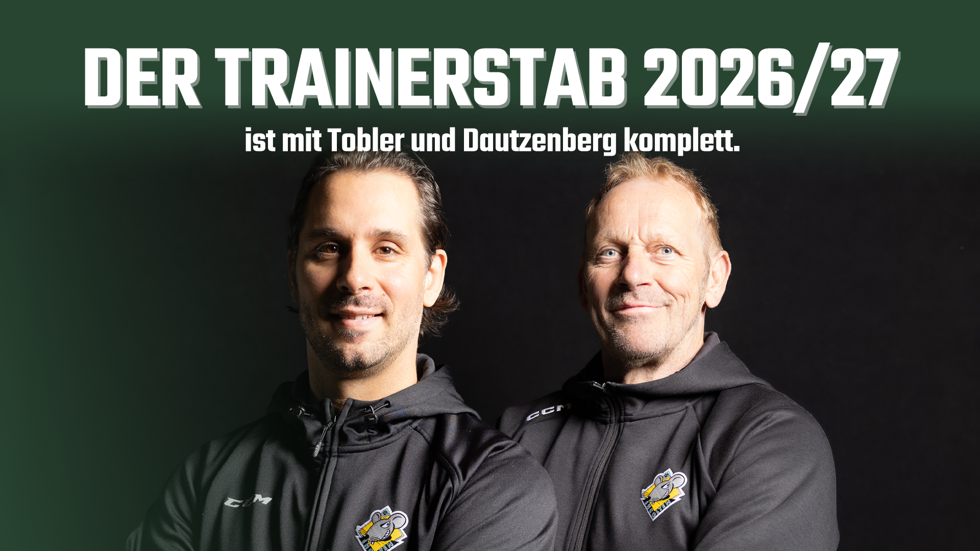 Der Trainerstab 2026/27 ist komplett