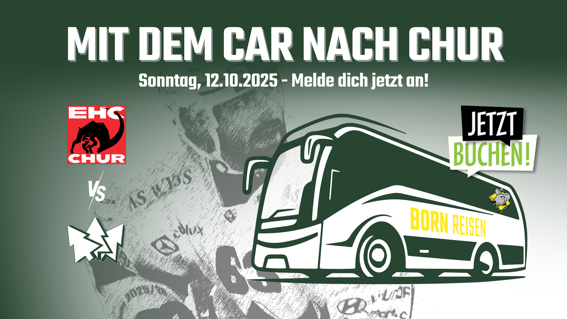 Auswärtsfahrt mit dem Car nach Chur