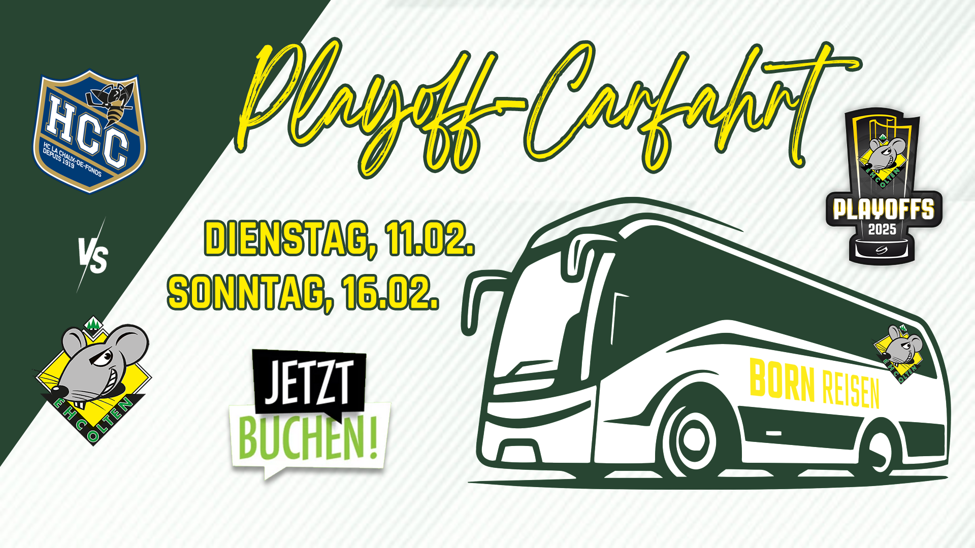 Playoff-Fancar nach La Chaux-de-Fonds