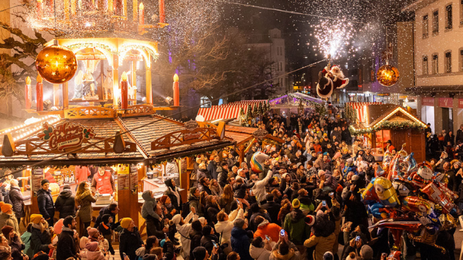 Der EHCO am Adventsdorf in Olten