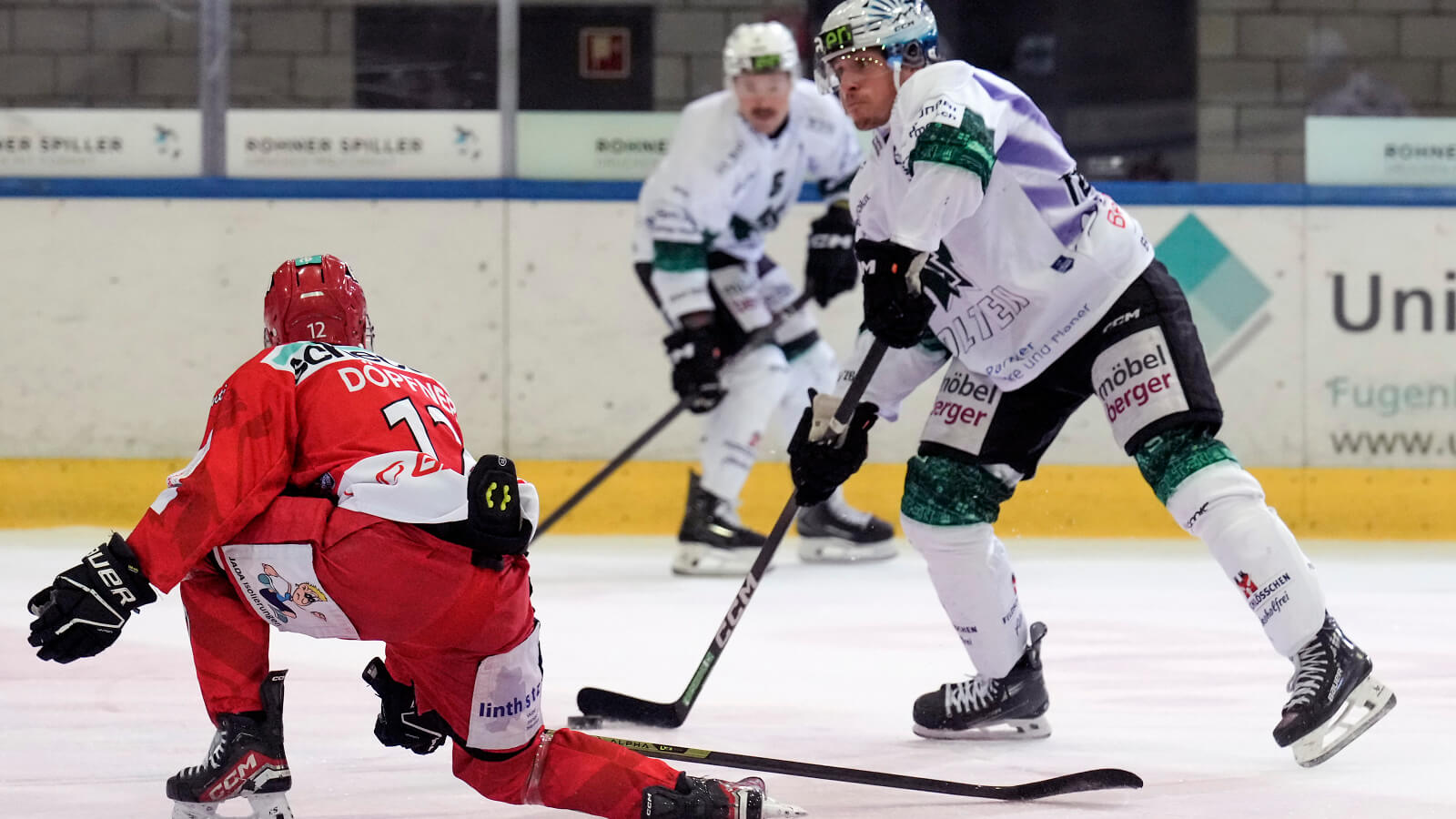 Der EHC Olten verliert in Winterthur mit 4:7