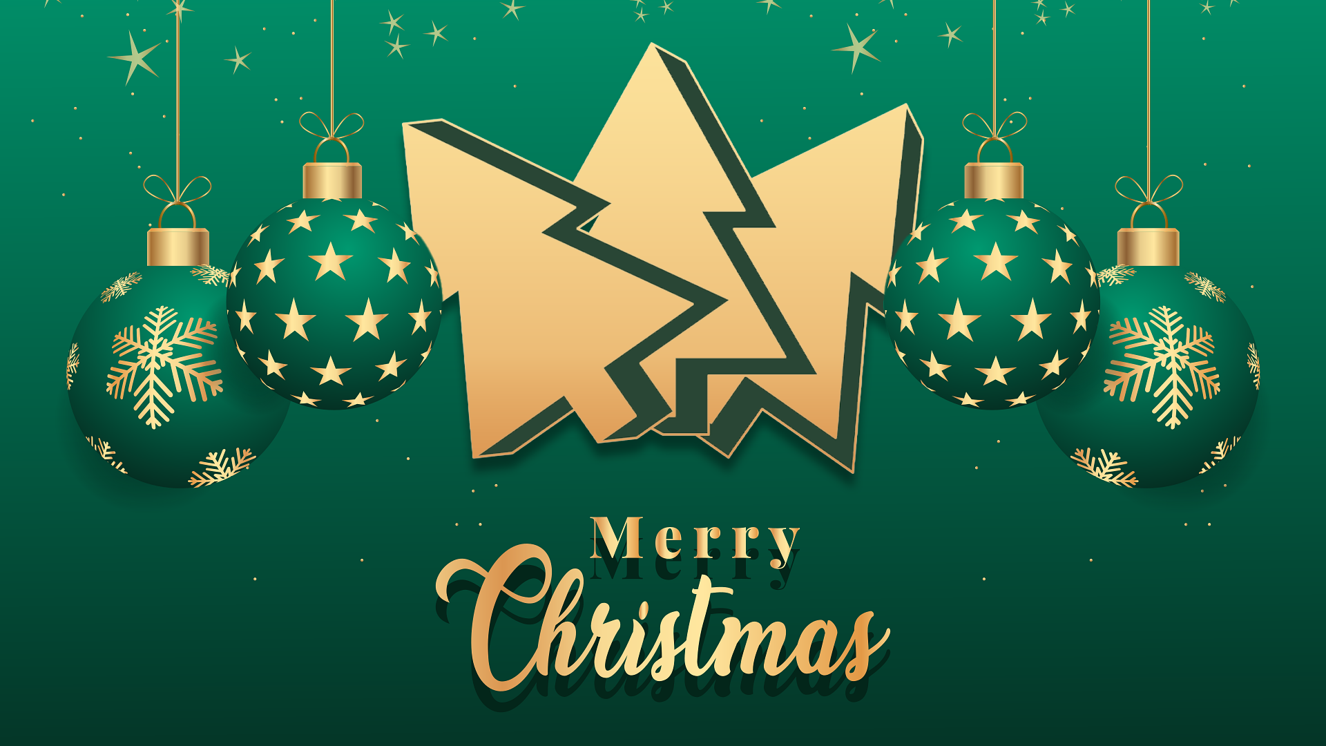 Frohe Weihnachten und ein gutes neues Jahr