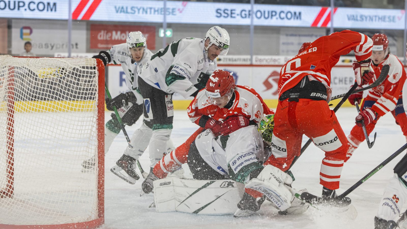 Olten gewinnt in Visp nach Verlängerung mit 4:3