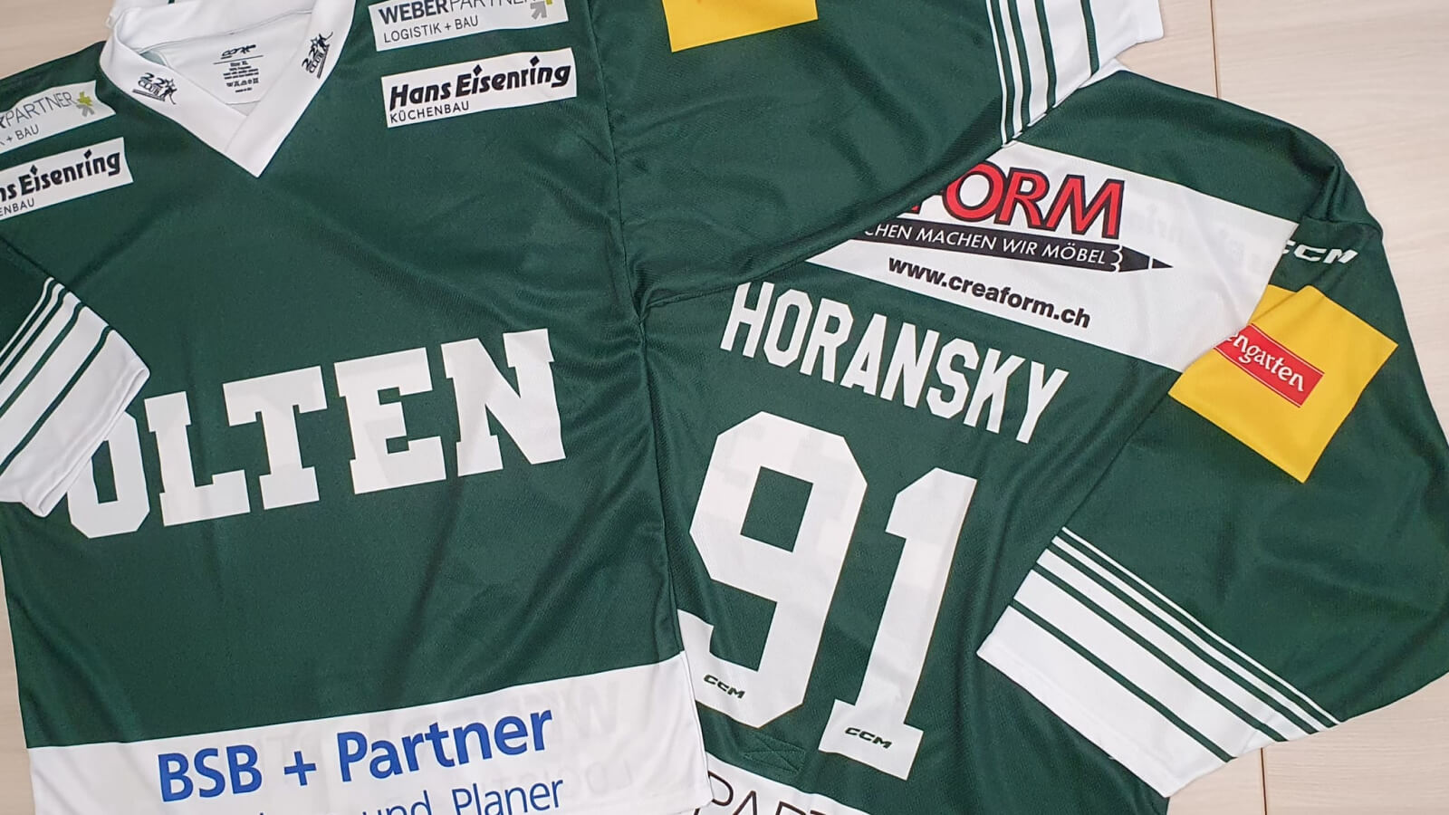 Versteigerung der EHCO-Trikots bei «Weltklasse Wil»